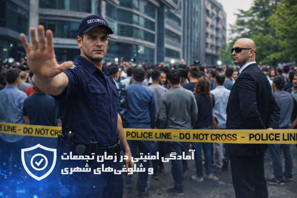 آمادگی امنیتی در زمان تجمعات و شلوغیهای شهری؛ راهنمای کسبوکارها و مجتمعها